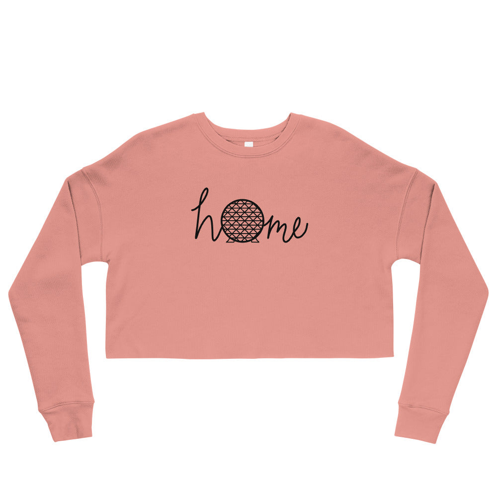 Geodesic Sphere Crop Sweatshirt