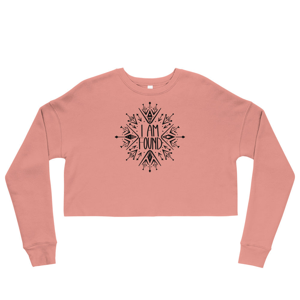 I Am Found Crop Sweatshirt