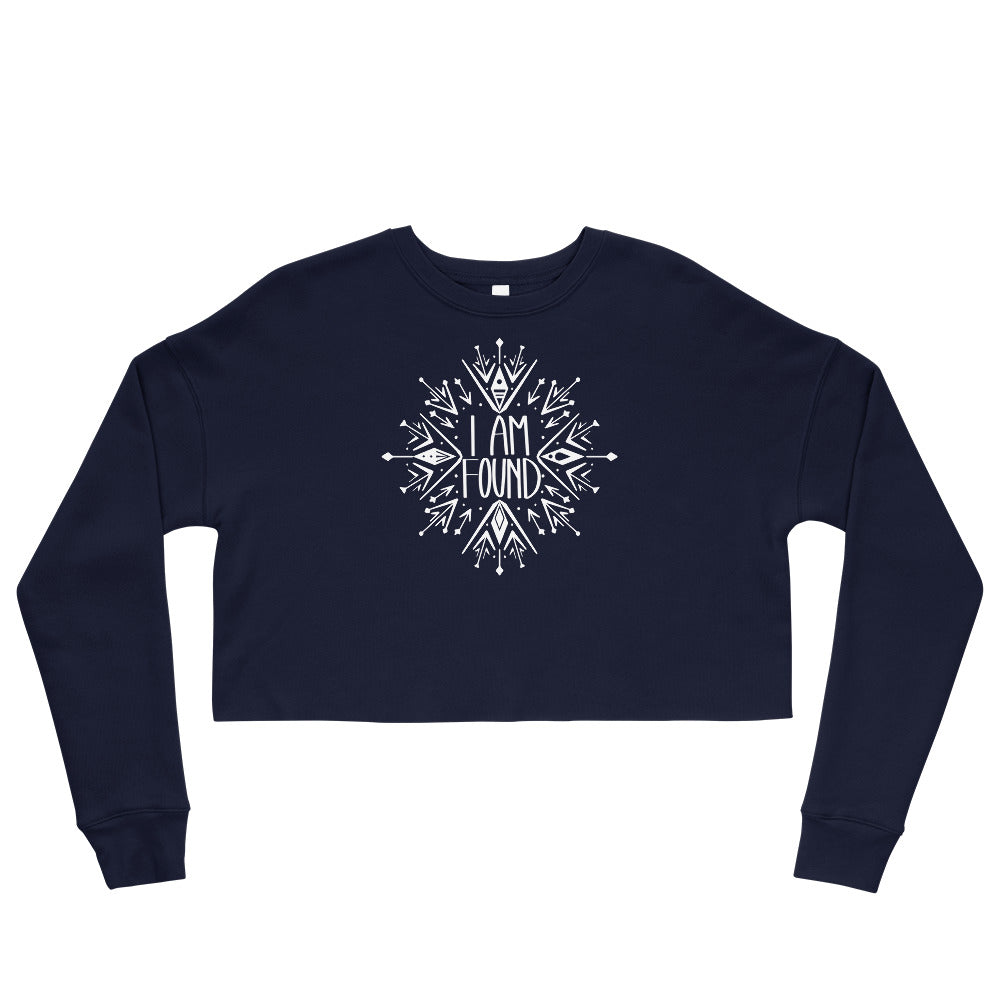 I Am Found Crop Sweatshirt