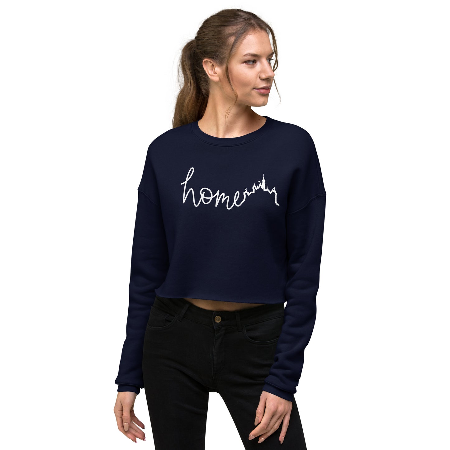 Castle Home West Crop Sweatshirt