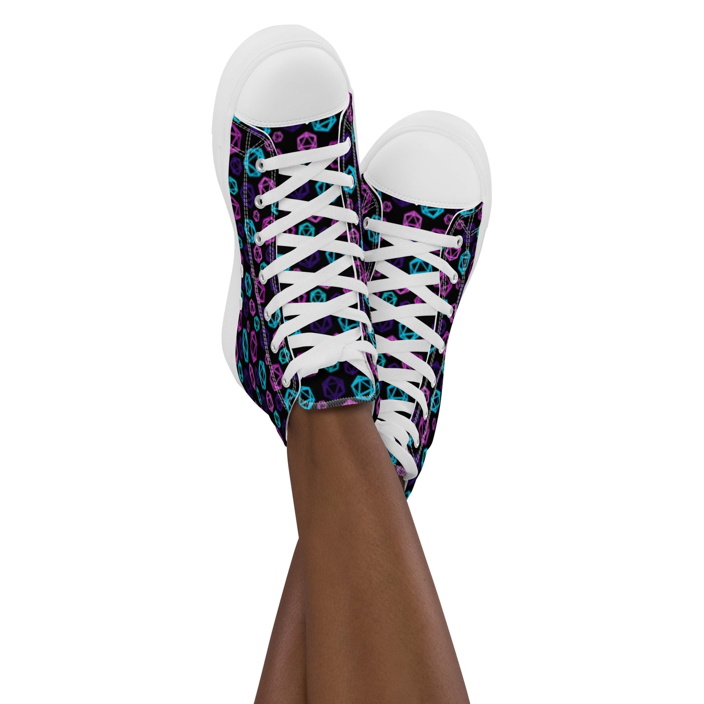 D20 Neon Women’s high tops