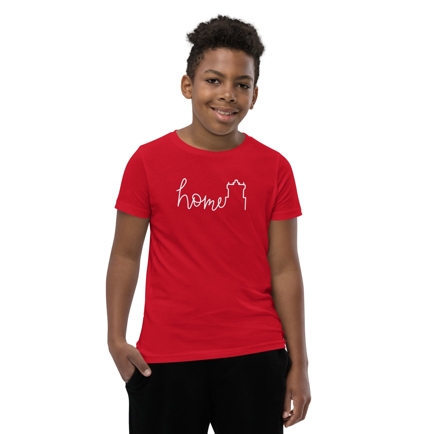 Scary Tower Home Youth T-Shirt