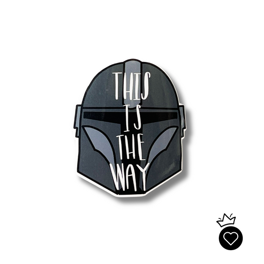 This Is The Way Sticker