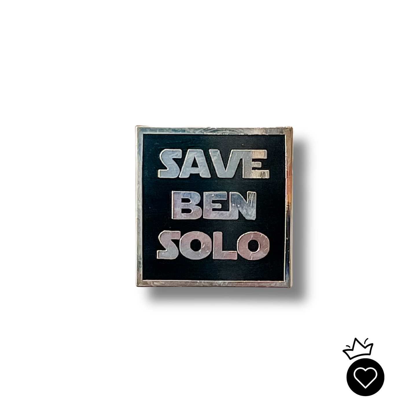 Save Ben Solo Hard Enamel Pin