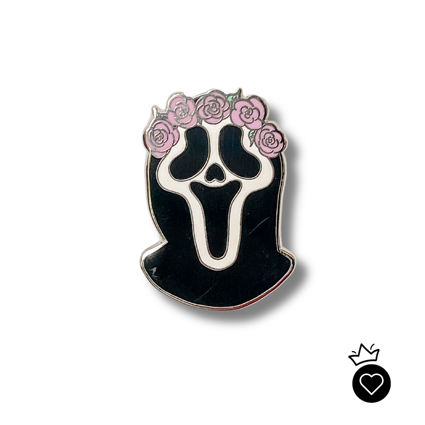 Screaming Ghost Cutie Hard Enamel Pin