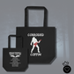 Corroded Coffin Band Tote Bag