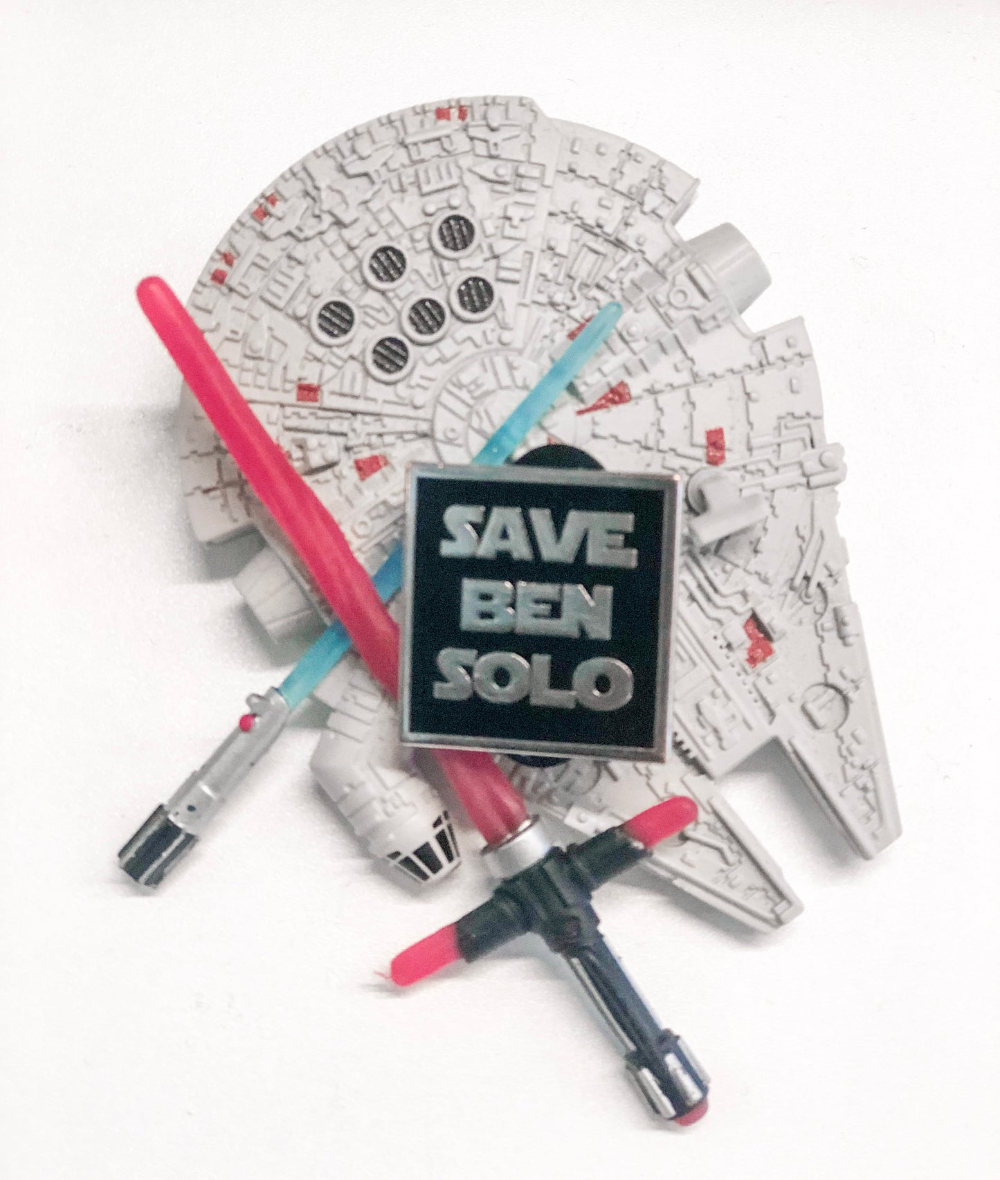 Save Ben Solo Hard Enamel Pin