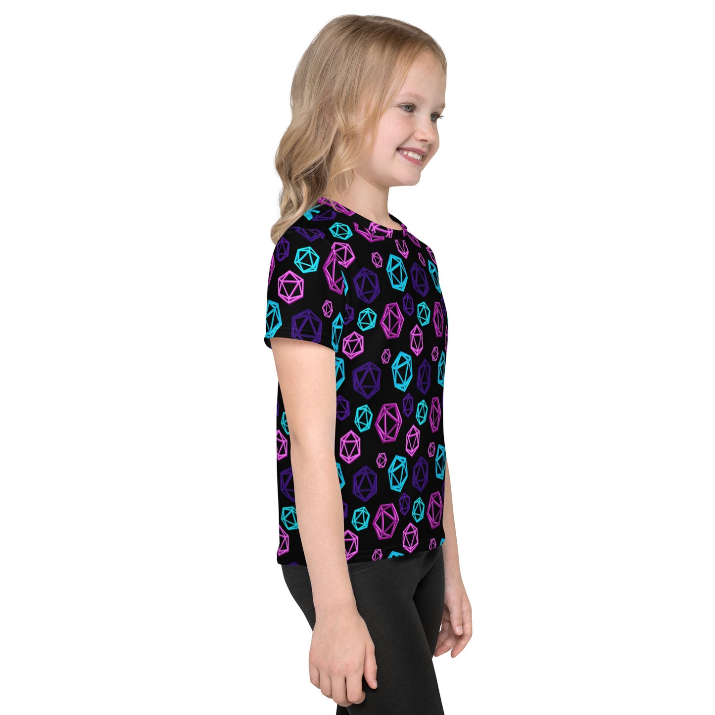 D20 Neon Kids Shirt