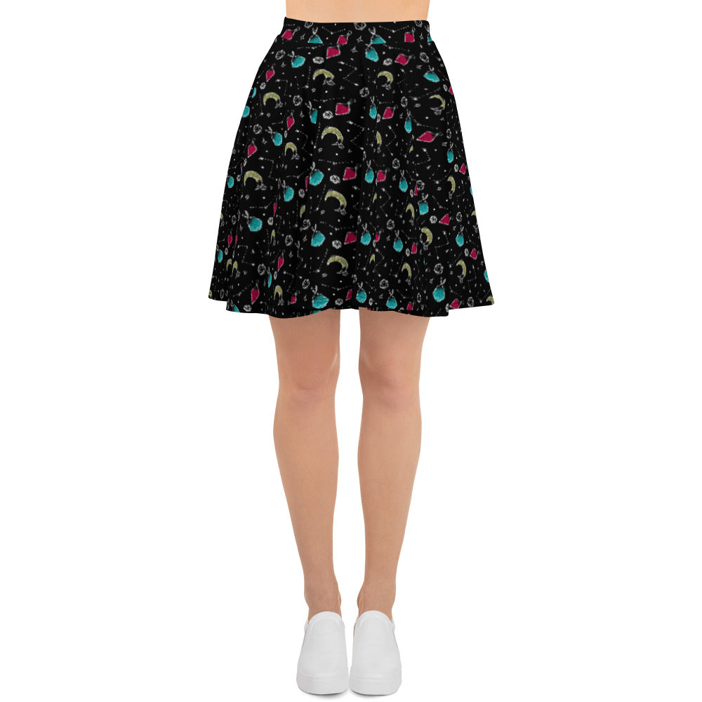 Potions and Dice Skater Skirt