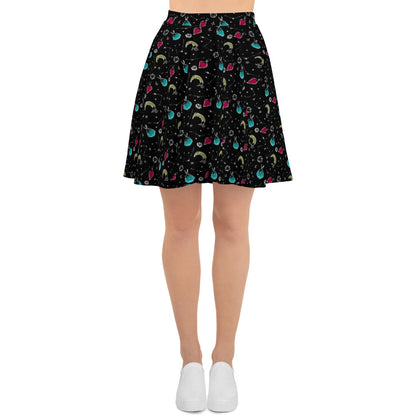 Potions and Dice Skater Skirt