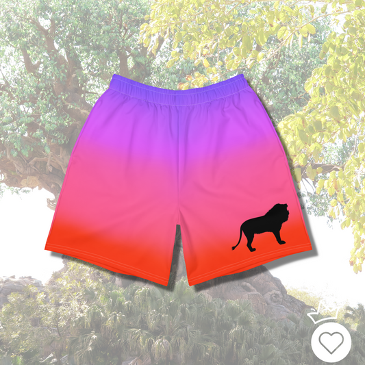 Animal Sunrise Athletic Shorts