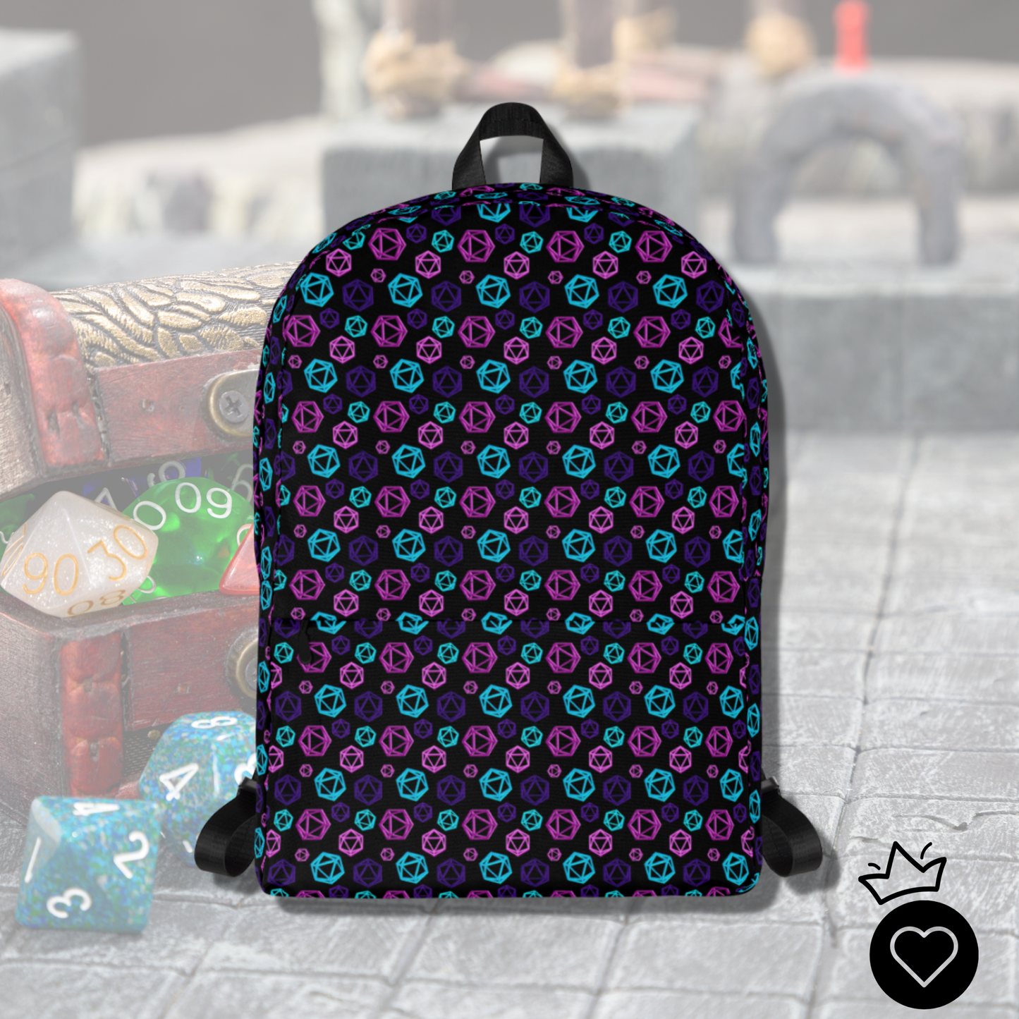 D20 Neon Backpack of Holding