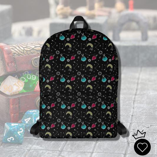 Potions and Dice Backpack Of Holding