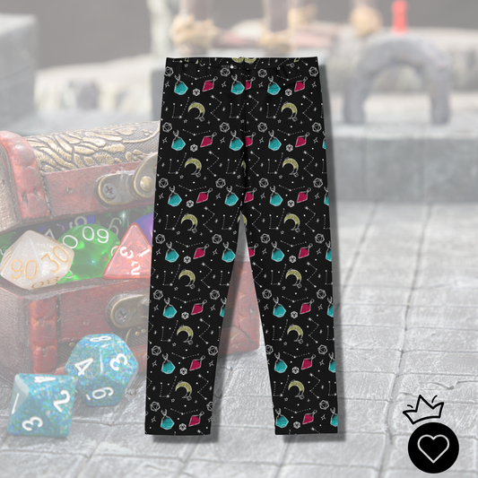 Potions and Dice Kid's Leggings