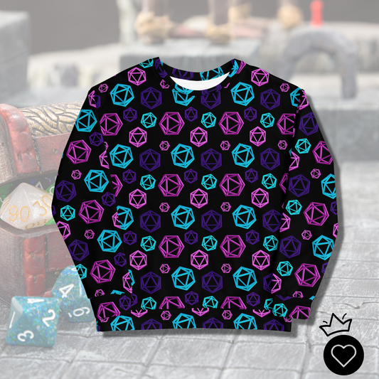 D20 Neon Sweatshirt