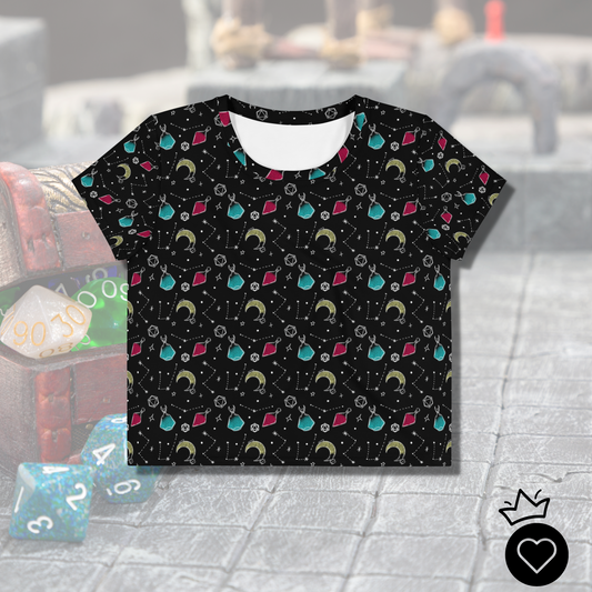 Potions and Dice Crop Tee