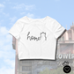 Scary Tower Home Crop Tee