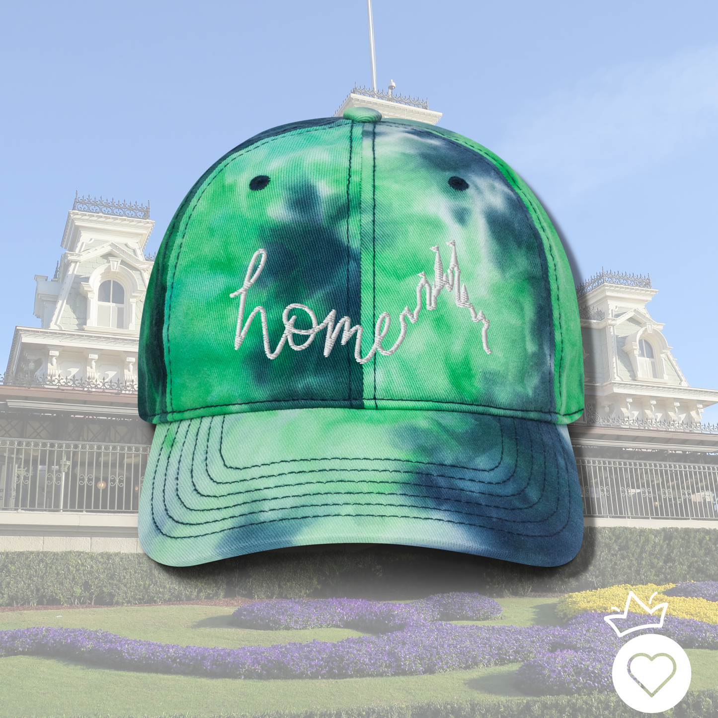 Castle Home East Tie Dye Hat