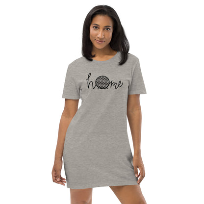 Geodesic Sphere Home T-shirt Dress