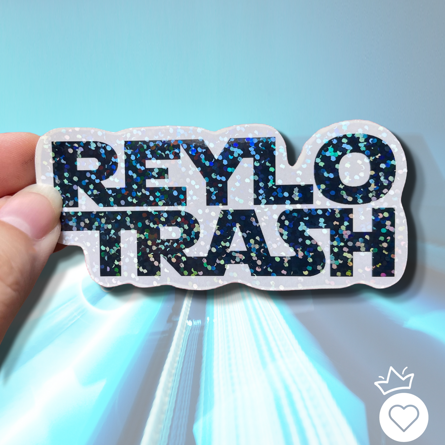 Reylo Trash Sticker