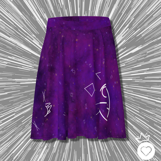 Galaxy War Skater Skirt