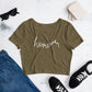 Castle Home West Crop Tee