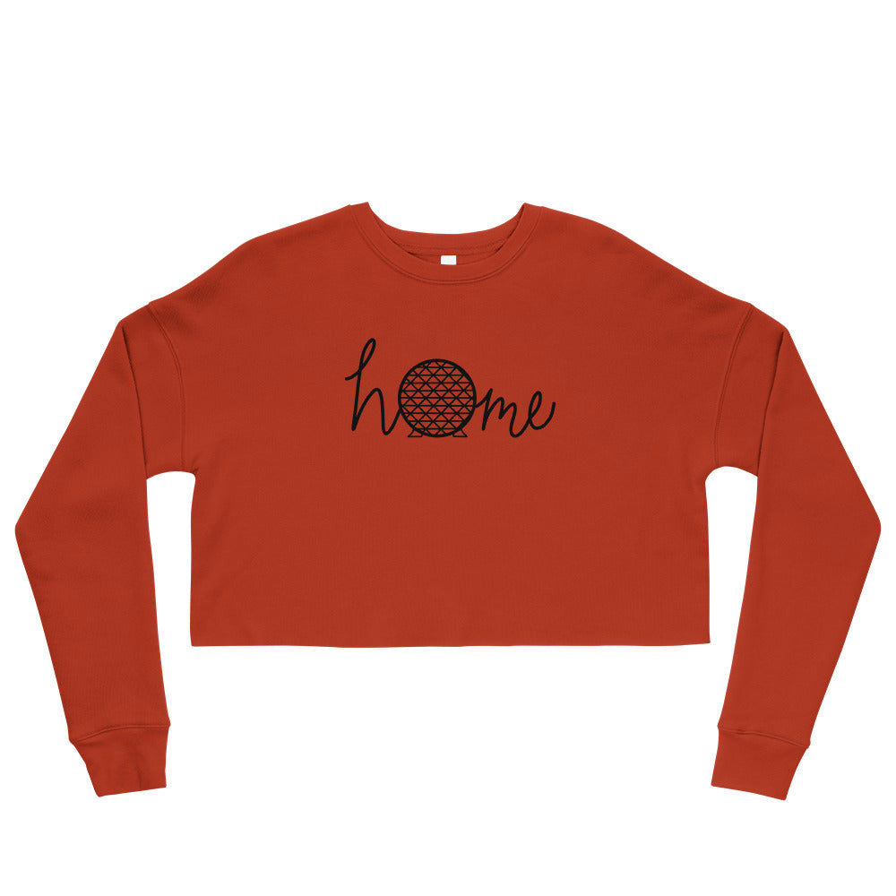 Geodesic Sphere Crop Sweatshirt