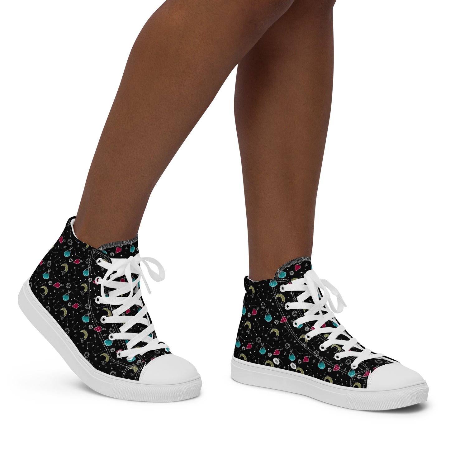 Potions and Dice Women’s high tops
